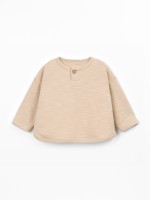 T-shirt en maille en coton biologique T-shirt en maille en coton biologique