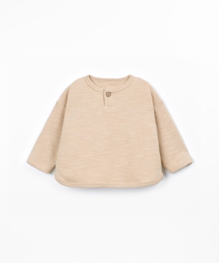 Jersey t-shirt in organic cotton