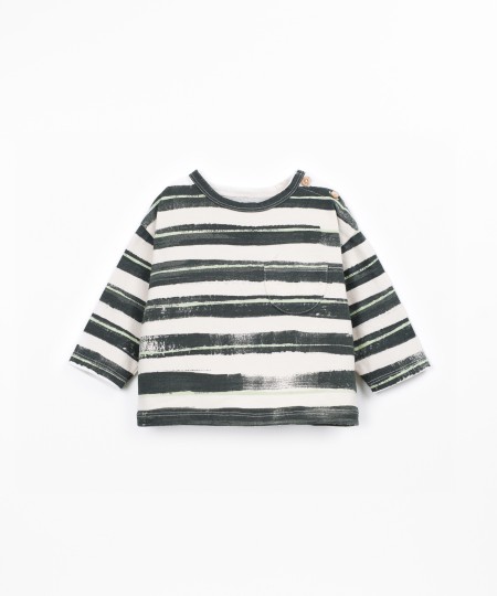 T-shirt � imprim� ray�