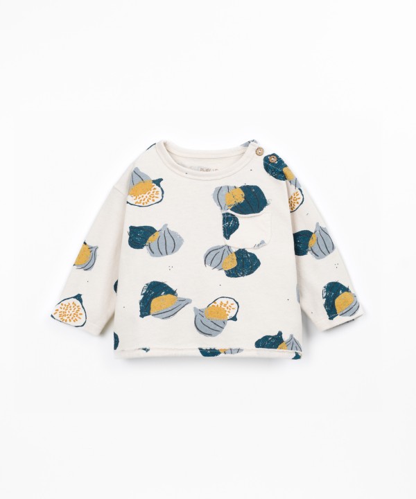 T-shirt com algod�o reciclado