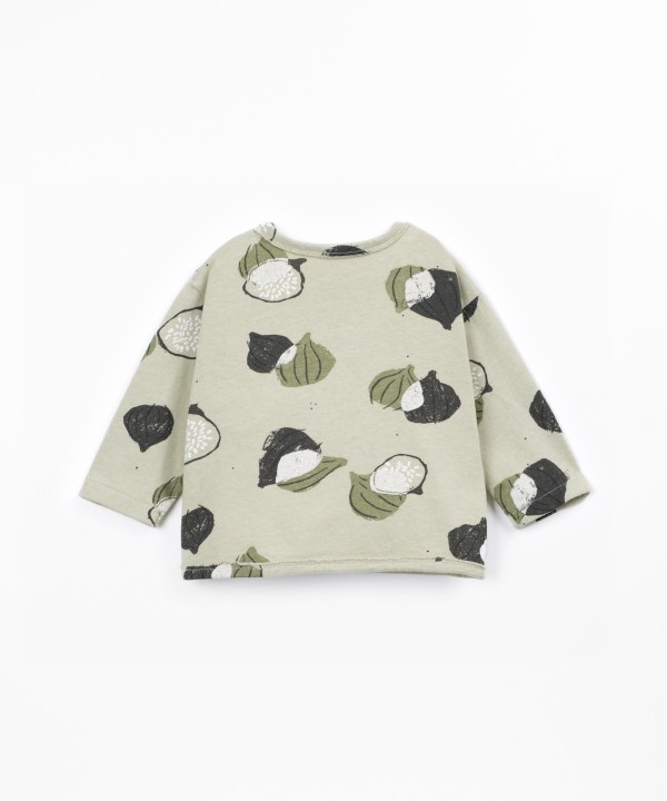 T-shirt com algod�o reciclado