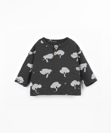 Pull en maille en fibres naturelles