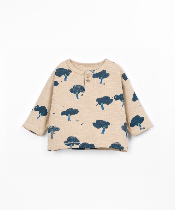 Pull en maille en fibres naturelles