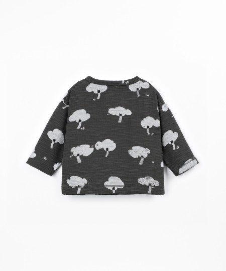 Pull en maille en fibres naturelles