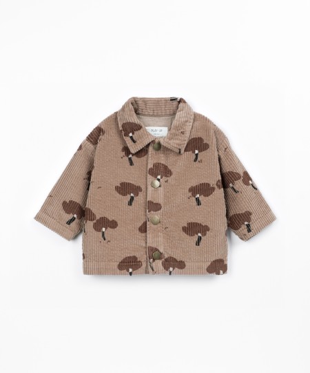 Camicia di velluto a coste in cotone