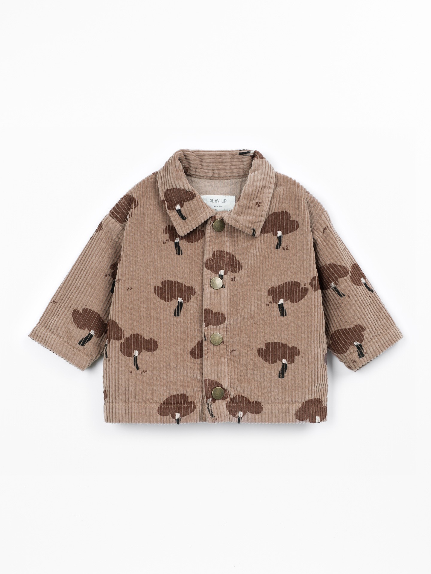 Chemise en velours côtelé en coton