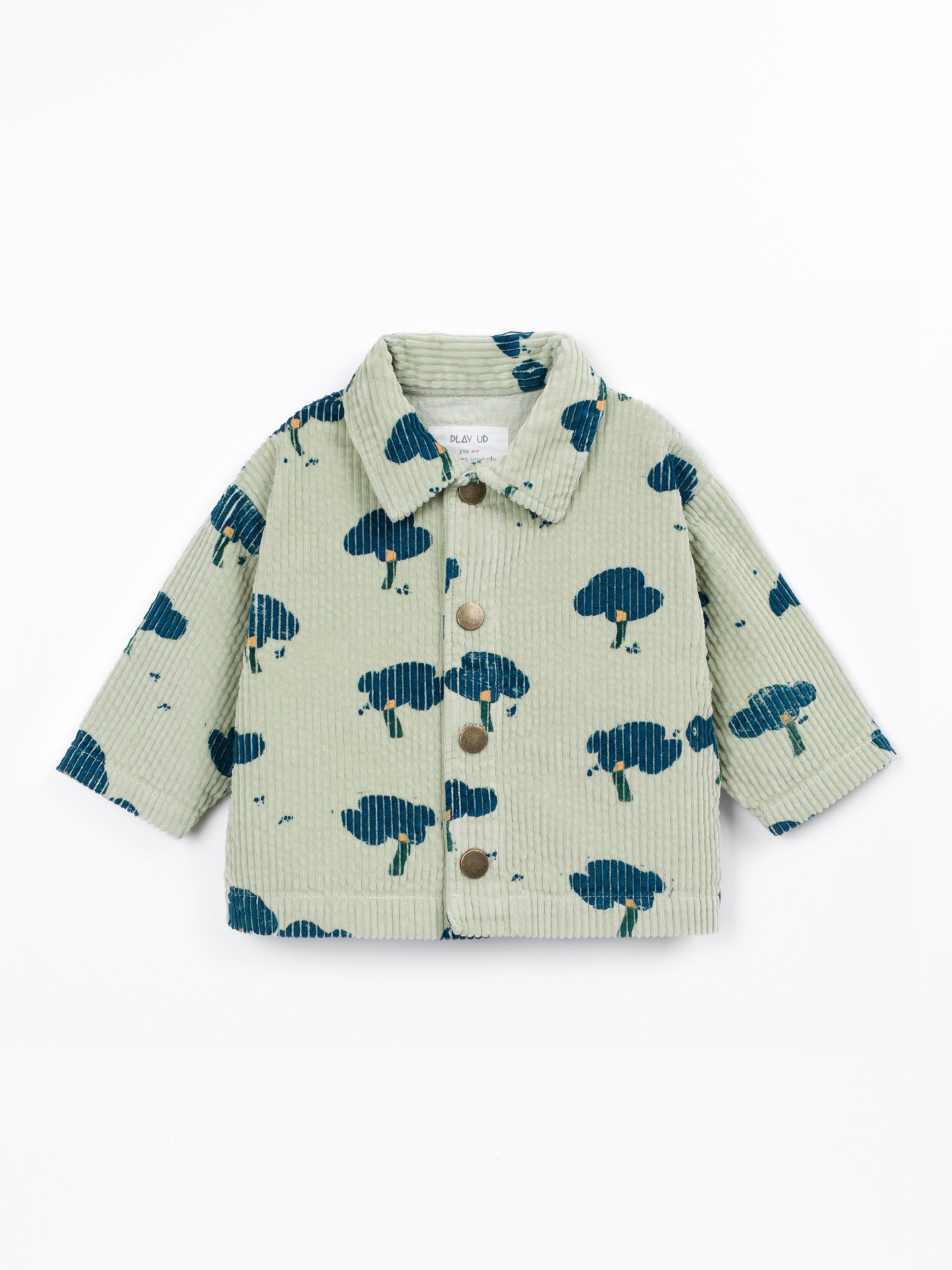 Chemise en velours côtelé en coton