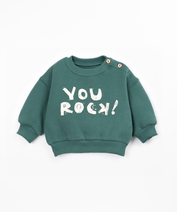 Pull en maille avec intérieur brossé