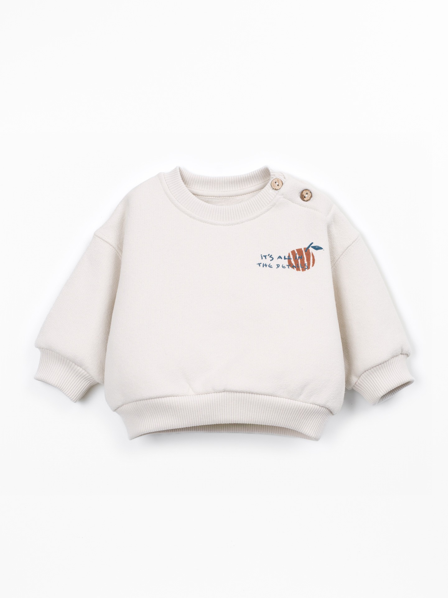 Pull en maille avec cardage intérieur