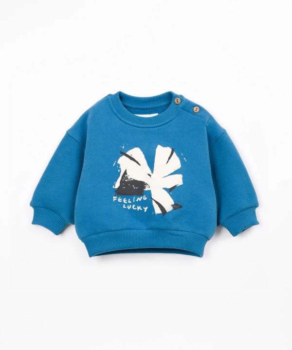 Pull en maille avec intérieur brossé