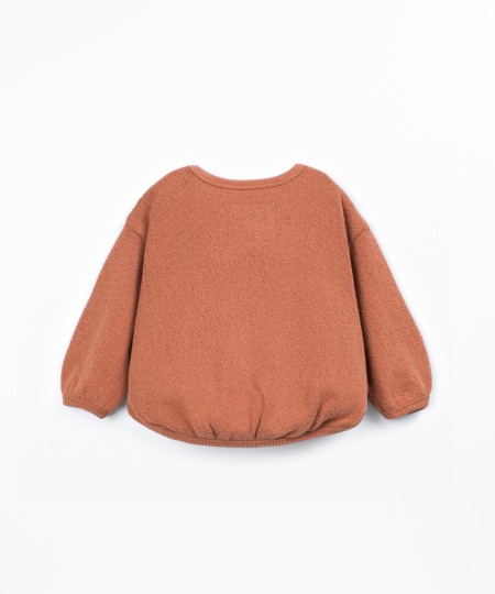 Pull en Maille avec Coton Recycl?
