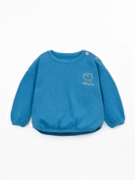 Knit Sweater with Recycled Cotton Knit Sweater with Recycled Cotton