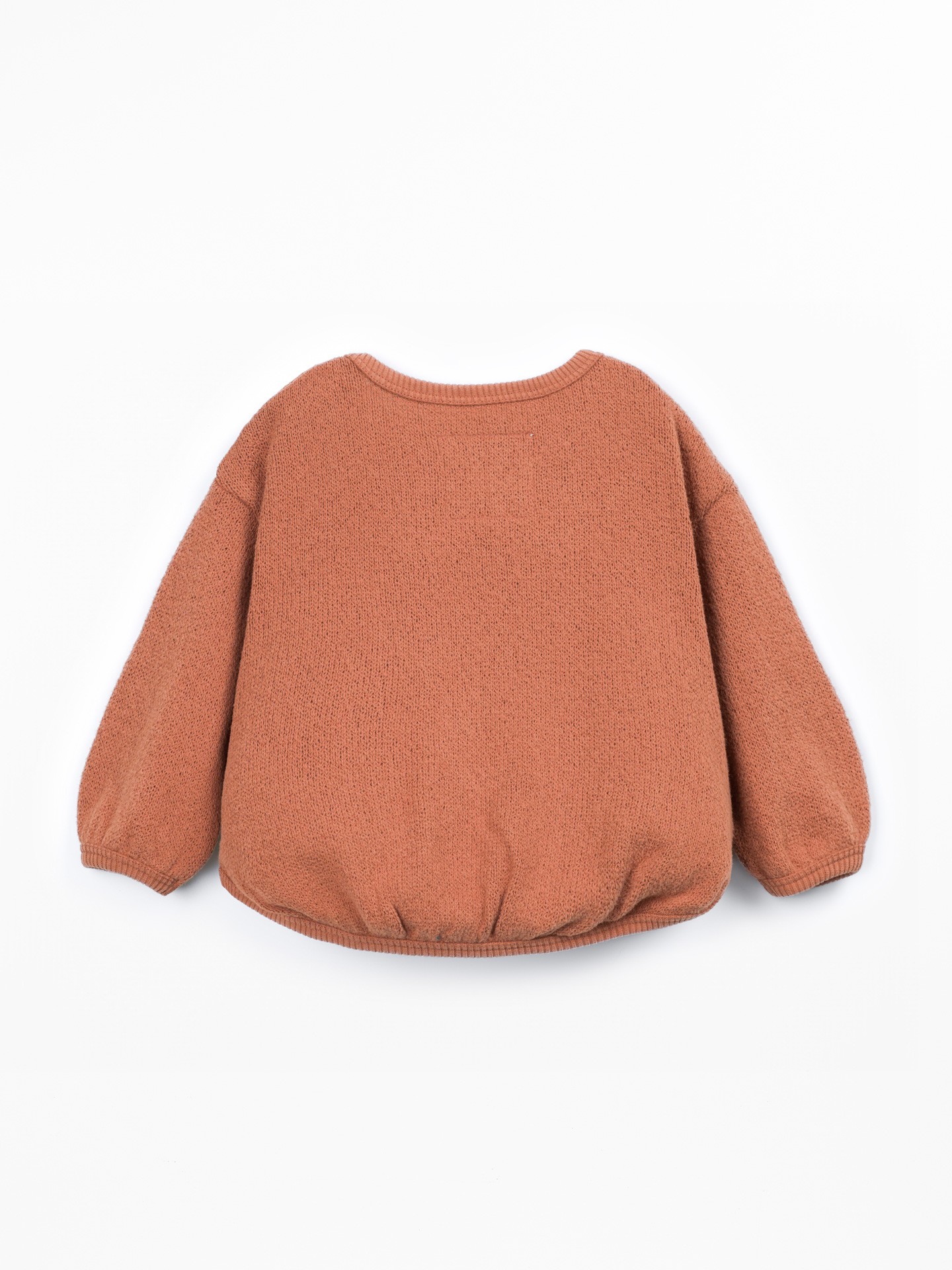 Knit Sweater with Recycled Cotton