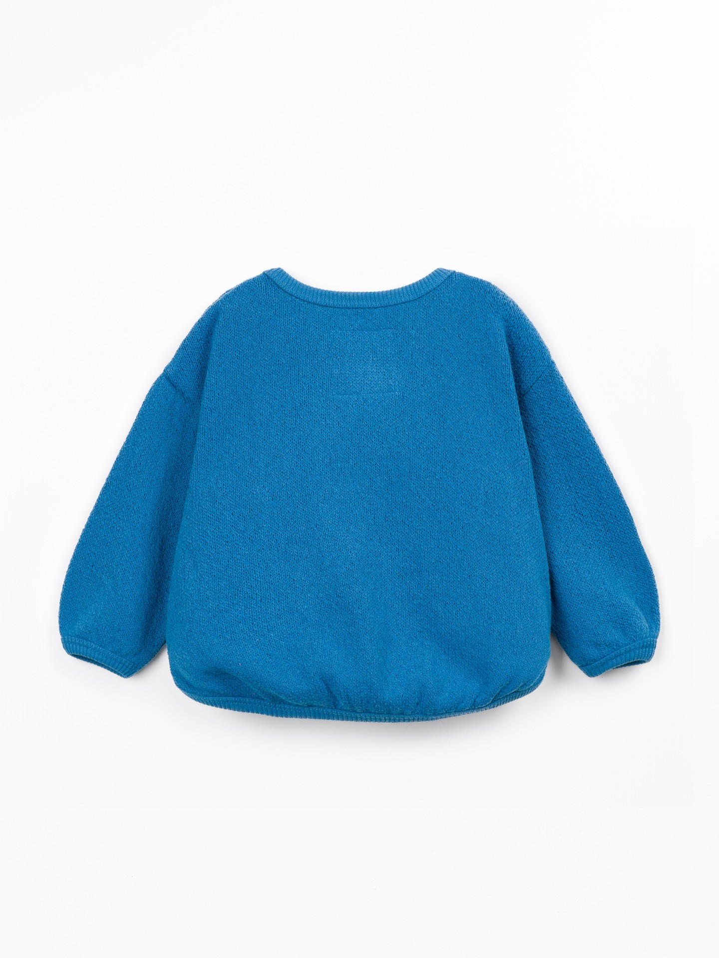 Knit Sweater with Recycled Cotton