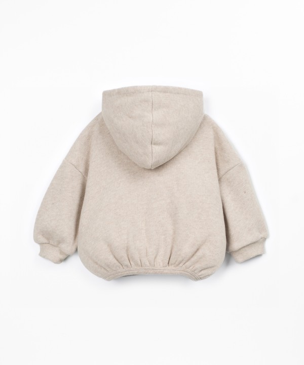 Cotton knit sweater