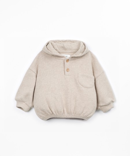 Cotton knit sweater