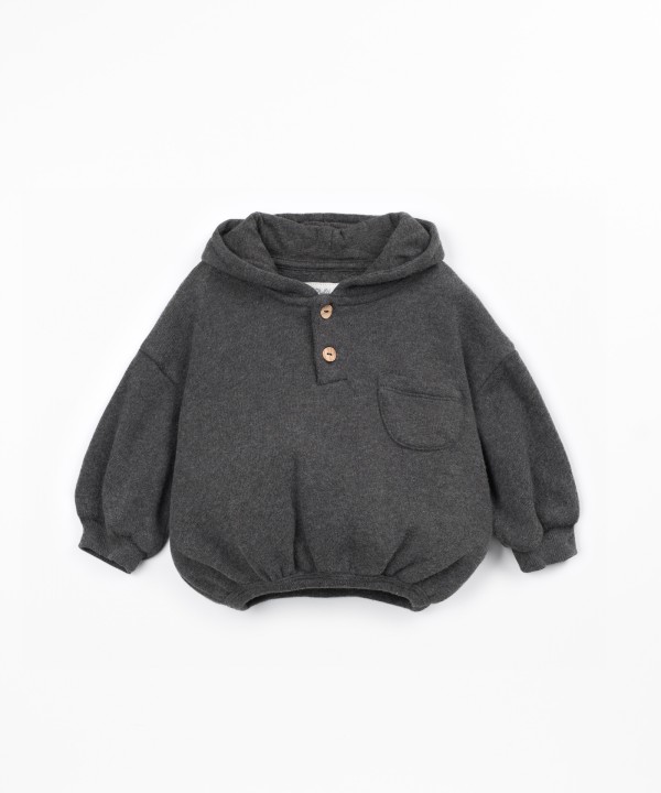 Cotton knit sweater