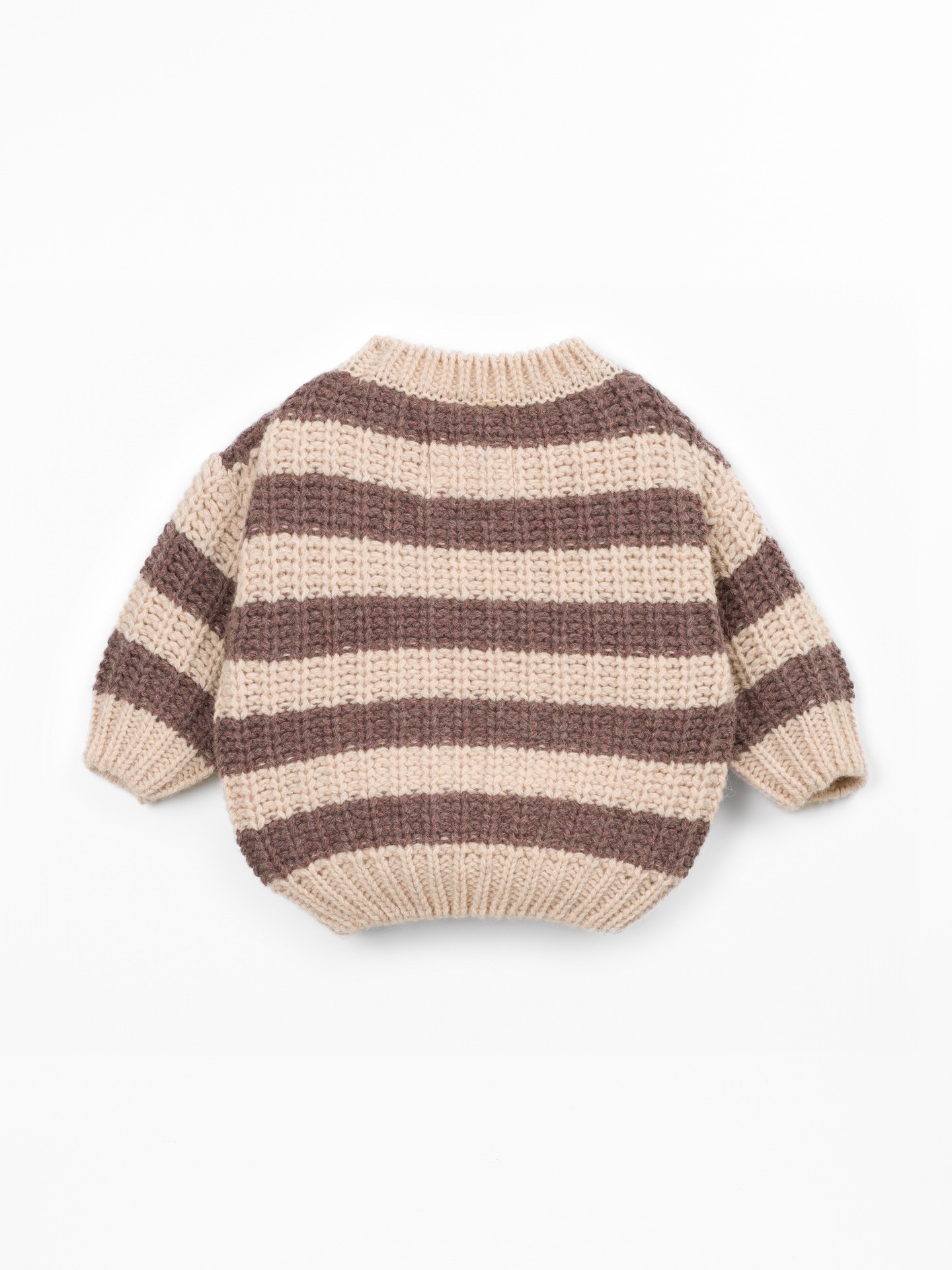 Pull en maille à rayures
