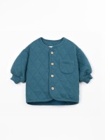 Veste en maille matelass�e