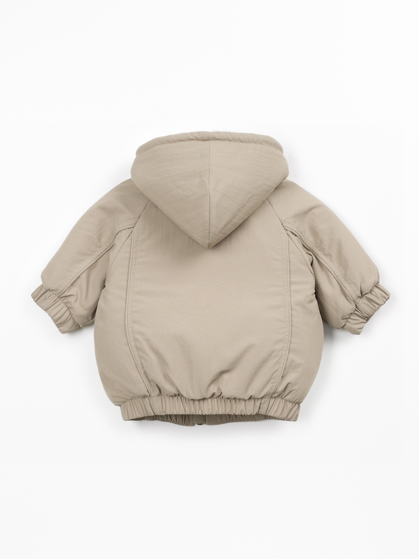 Parka imperméable avec doublure en fausse fourrure