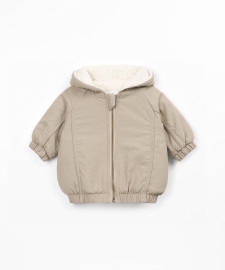 Parka imperme�vel com forro de p�lo