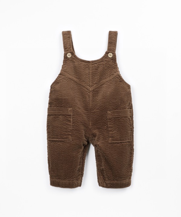 Combinaison en velours côtelé