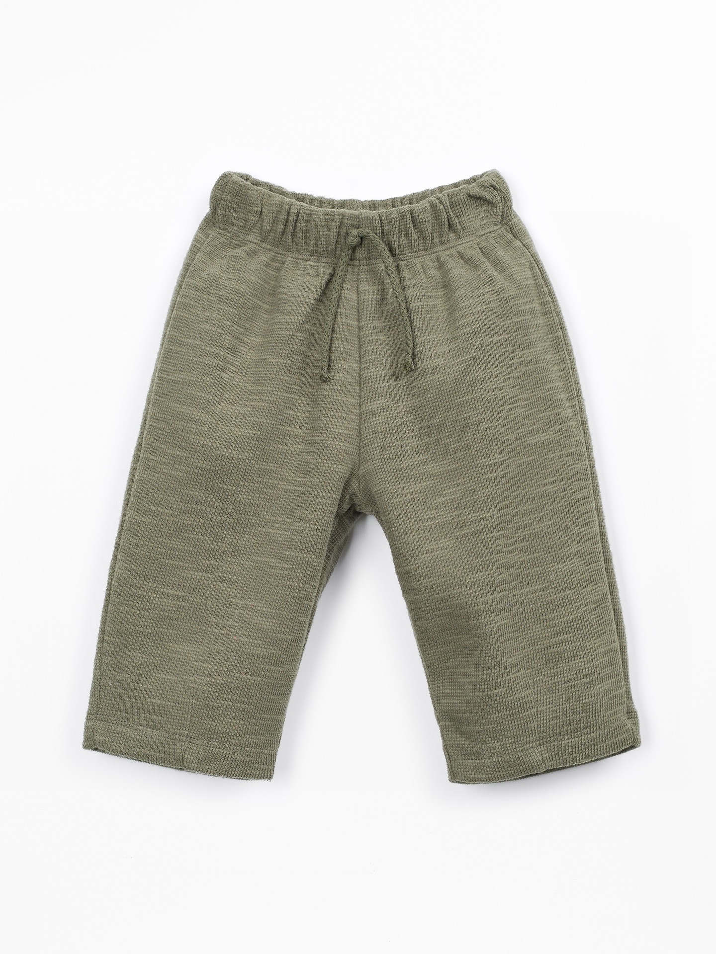 Pantalon en maille en fibres naturelles