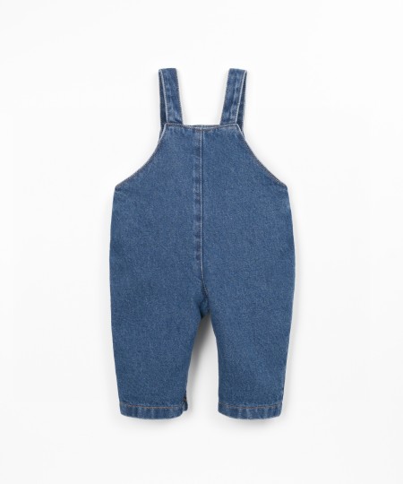 Combinaison en denim avec poche