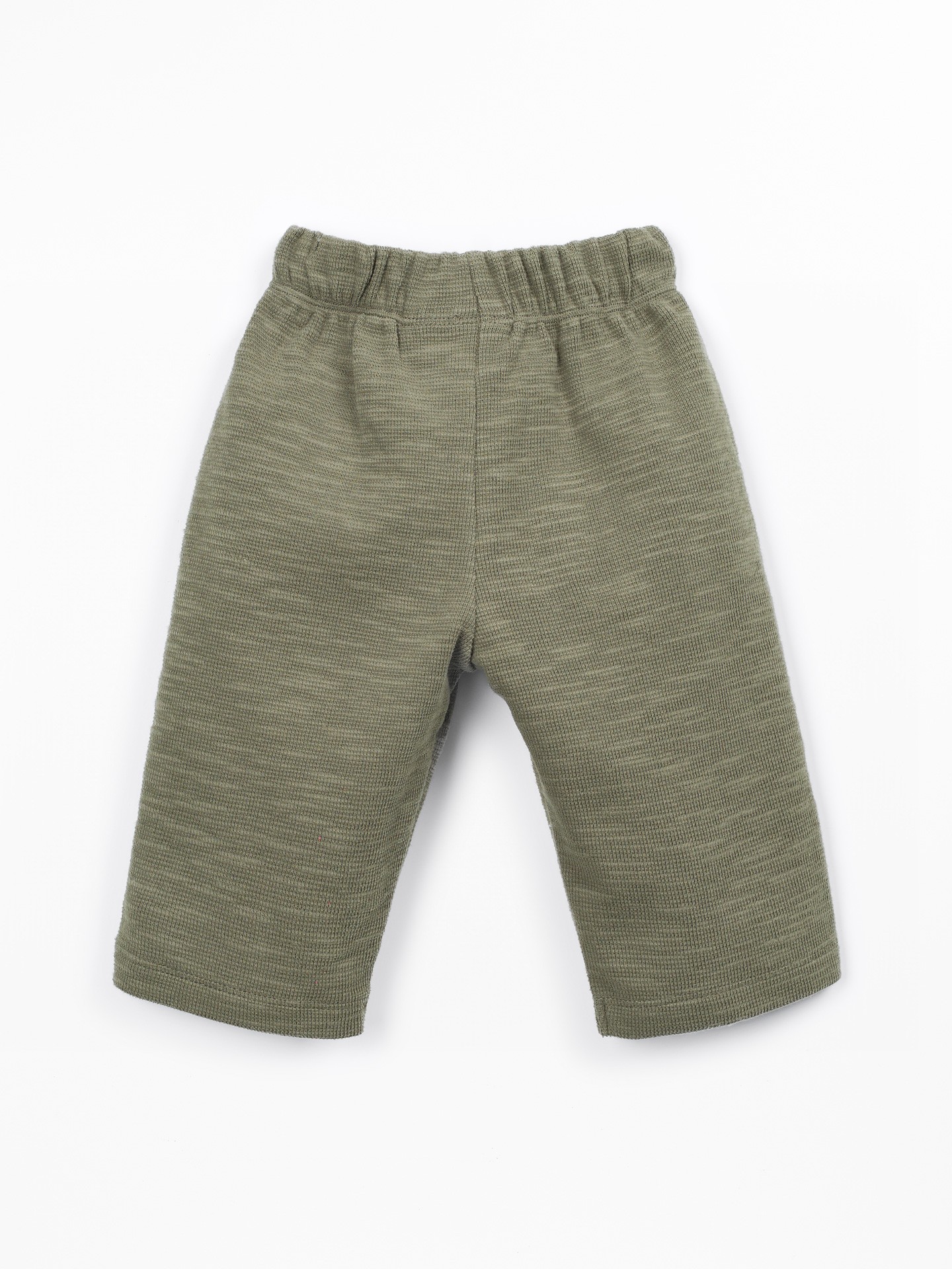 Pantalon en maille en fibres naturelles