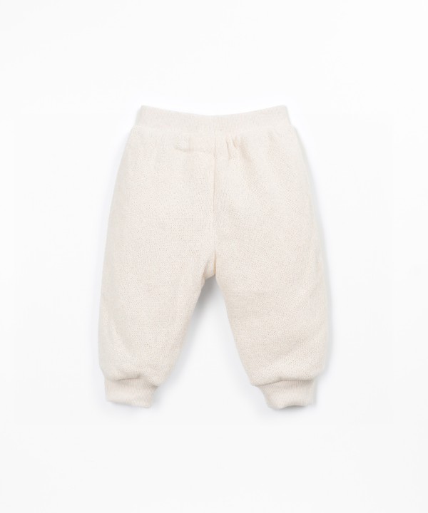 Knit pants with Re(Play) yarn