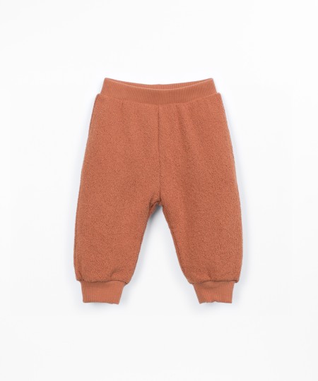 Jersey trousers with Re(Play) yarn