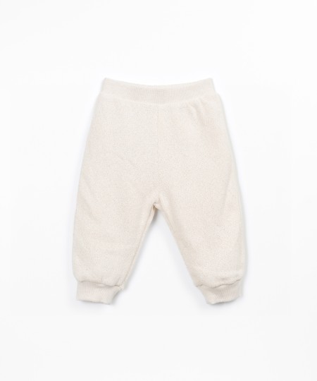 Knit pants with Re(Play) yarn