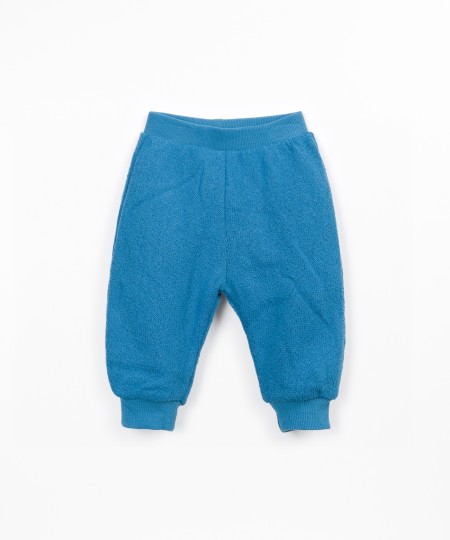Jersey trousers with Re(Play) yarn
