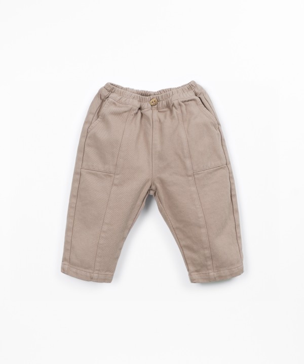 Cotton twill trousers