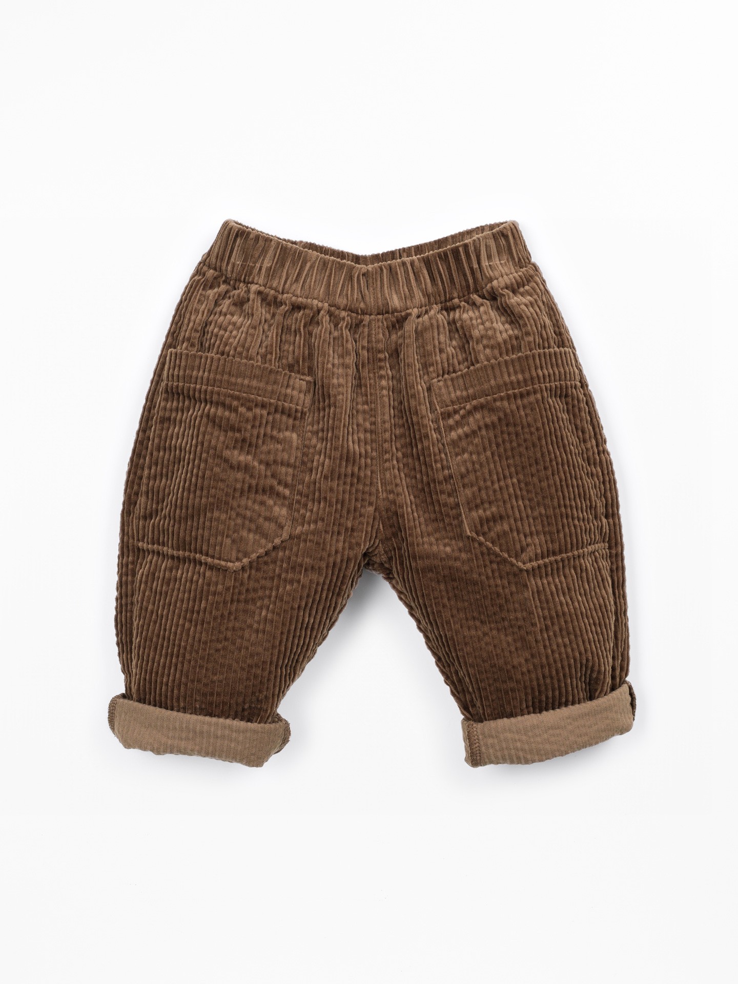 Pantalon en velours côtelé de coton