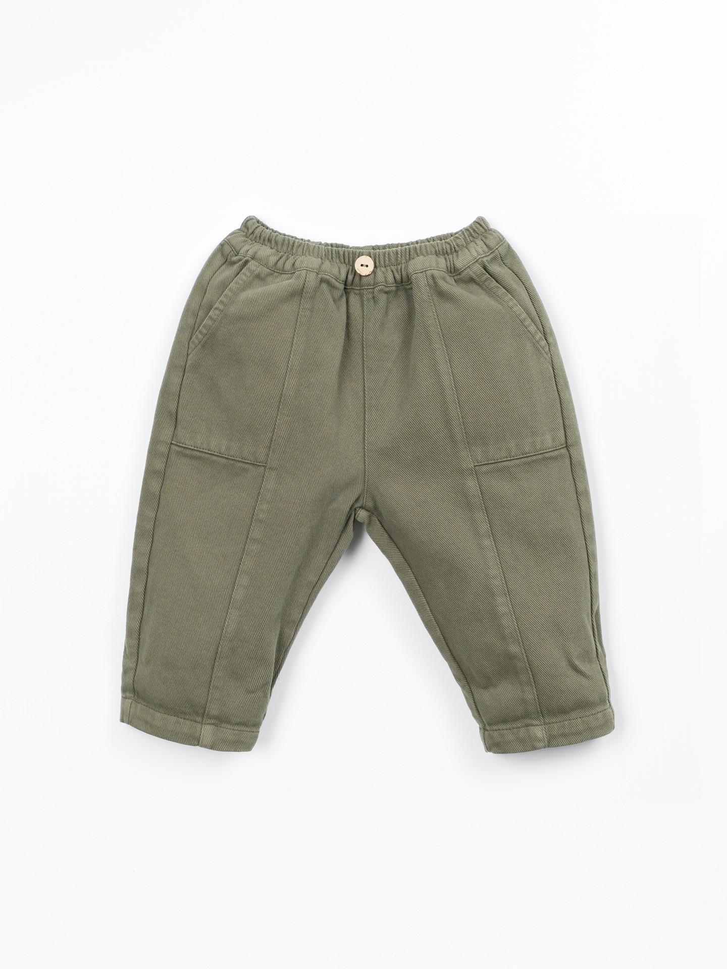 Pantalon en sergé de coton
