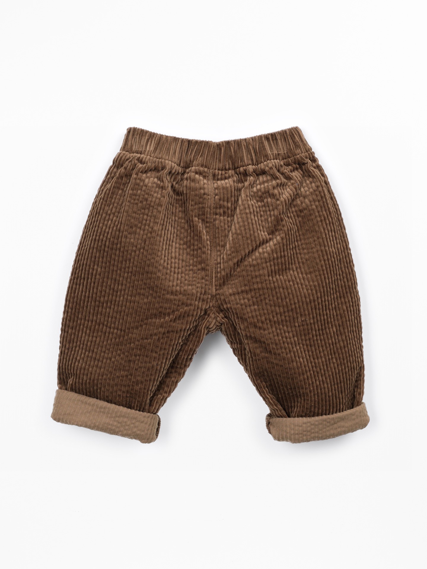 Pantalon en velours côtelé de coton