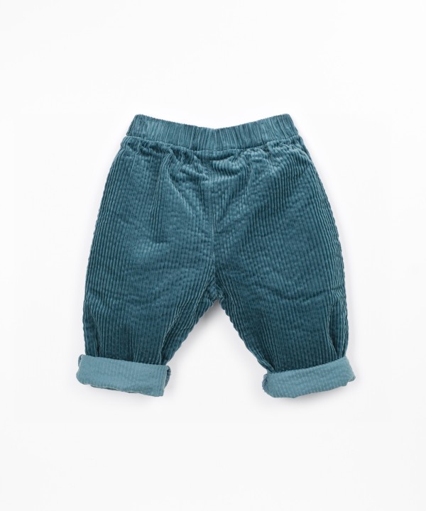 Cotton corduroy trousers