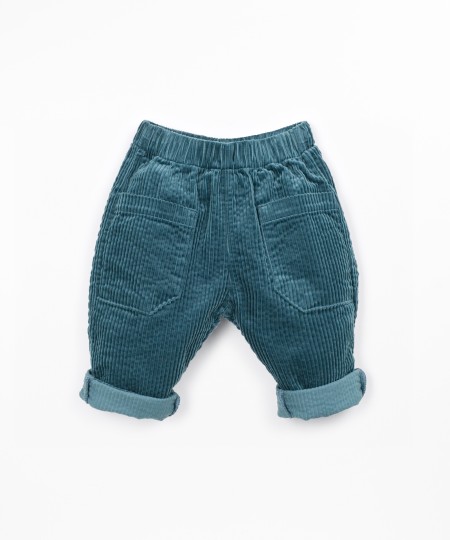 Cotton corduroy trousers