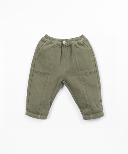Cotton twill trousers