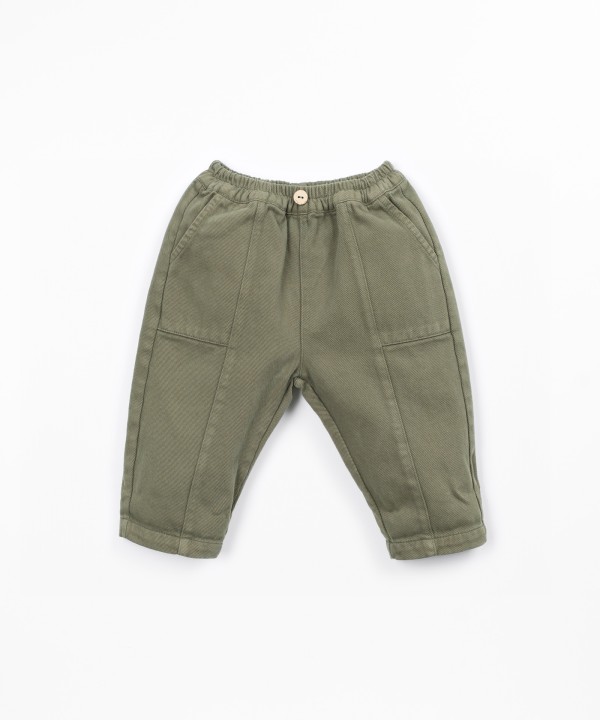 Cotton twill trousers