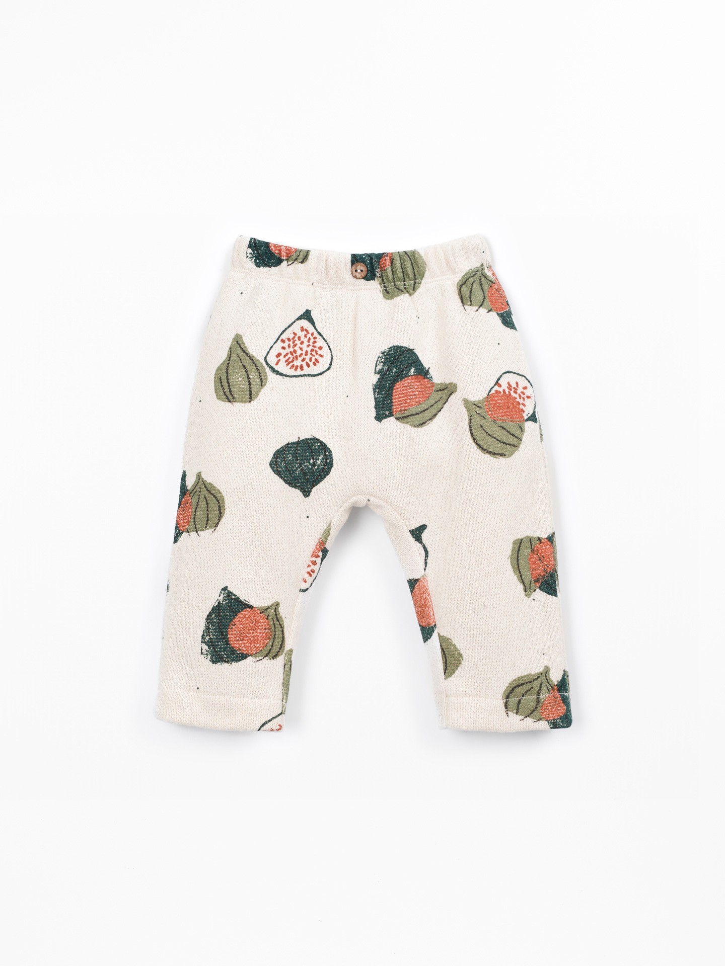 Jersey trousers with print