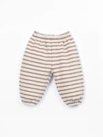 Pantaloni in maglia con fibre riciclate