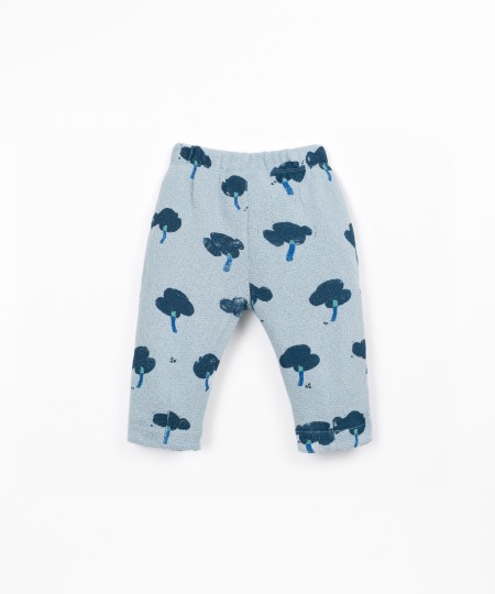 Pantalones de punto con estampado