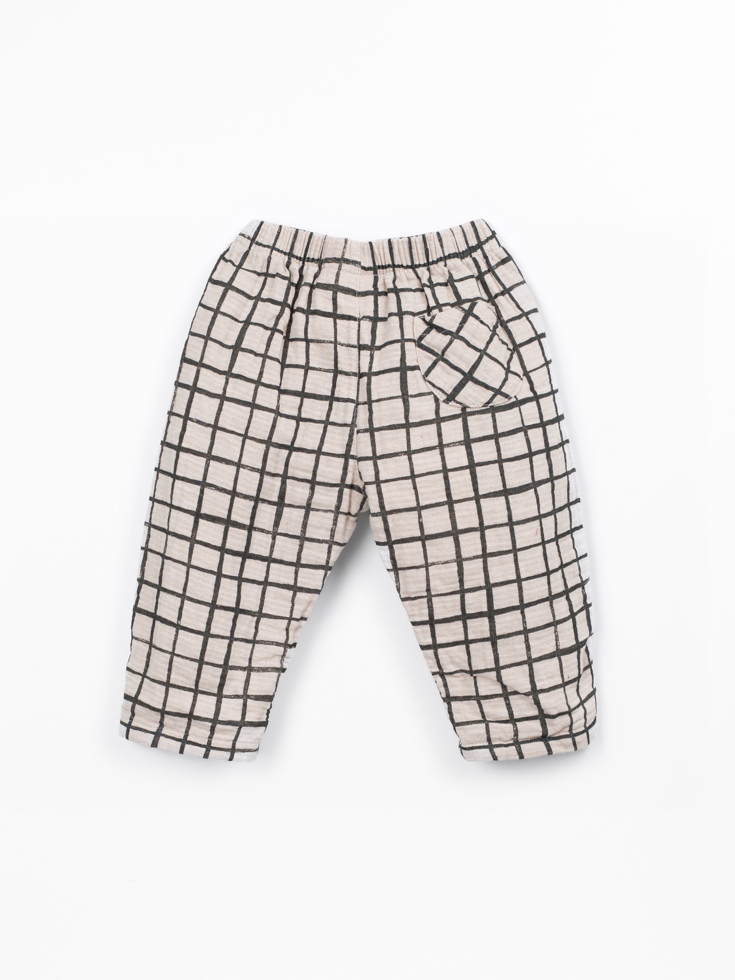 Pantalon en tissu de coton
