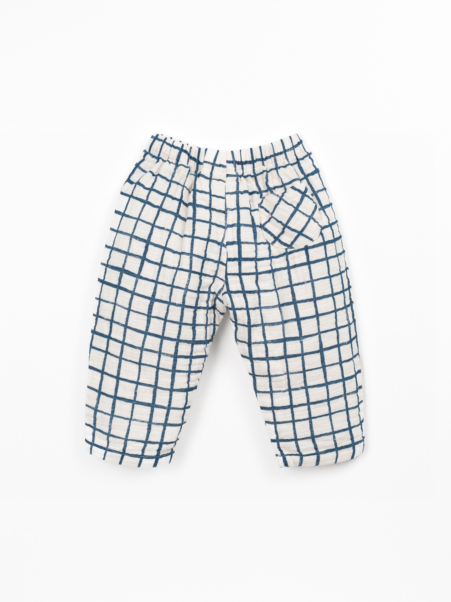 Pantalon en tissu de coton