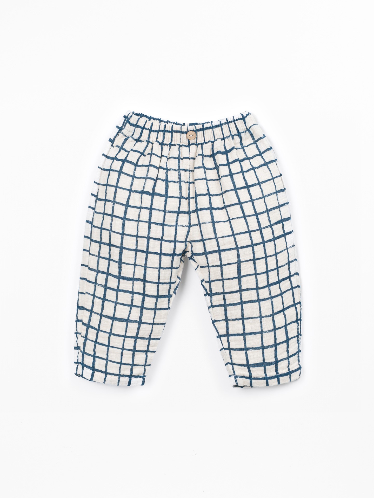 Pantalon en tissu de coton