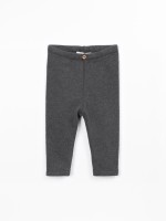 Cotton knit leggings