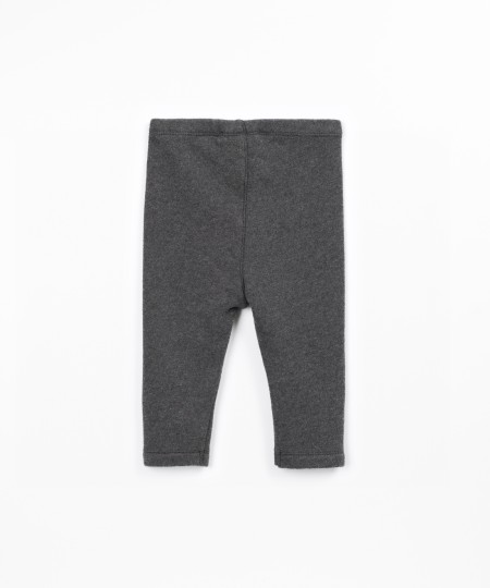 Cotton knit leggings