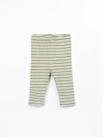 Leggings with striped pattern